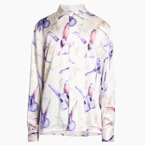 Nahmias Bunny silk shirt, size L